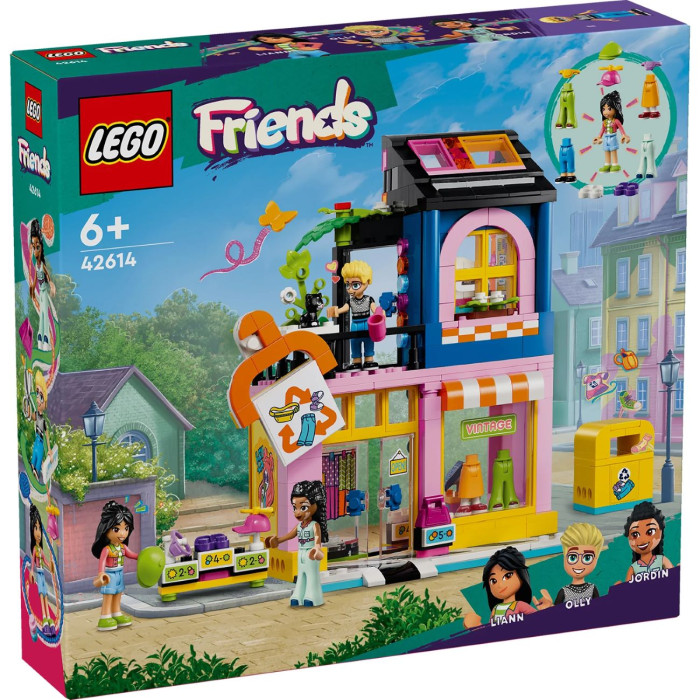 Конструктор LEGO Friends Крамниця вінтажного одягу 409 деталі (42614) | LEGO в Україні