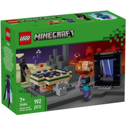 Конструктор LEGO Minecraft Подорож до Нижнього світу та Порталу до Краю, 21584