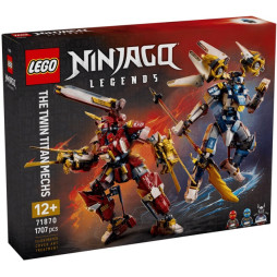 Конструктор LEGO Ninjago Близнюки роботи-Титани, 71870