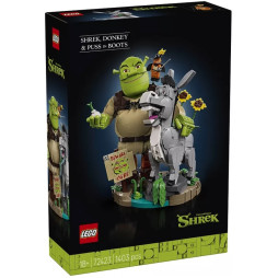 Конструктор LEGO Shrek Шрек, Віслюк і Кіт в чоботях