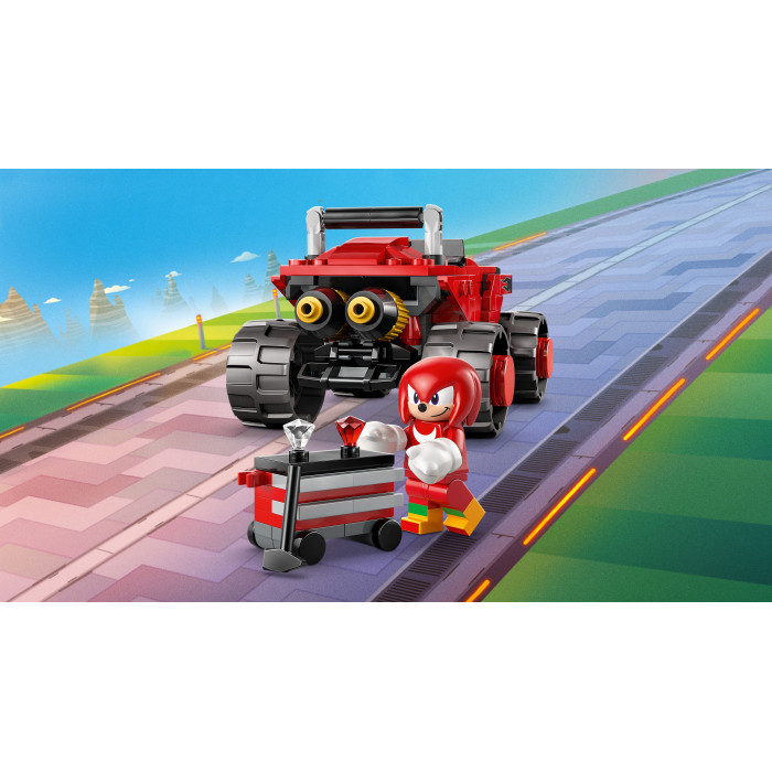 Конструктор LEGO Sonic Автомобіль Сільвера vs. монстр вантажівки Наклза, 77118