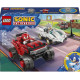 Конструктор LEGO Sonic Автомобіль Сільвера vs. монстр вантажівки Наклза, 77118