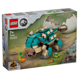 LEGO Конструктор Jurassic World Малюк Бампі: Анкілозавр, (76962)