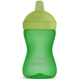 AVENT ЧАШКА-НЕПРОЛИВАЙКА З ТВЕРДИМ НОСИКОМ, 300МЛ, 18МІС+, ЗЕЛЕНИЙ