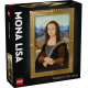 Конструктор LEGO ART Мона Ліза | KIOSK для МАМ