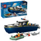 Конструктор LEGO City Переслідування на поліцейському катері, 60456