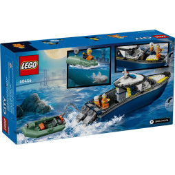 Конструктор LEGO City Переслідування на поліцейському катері, 60456
