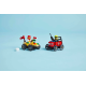 Конструктор LEGO City «Піца-авто проти пожежної машини» Набір перегонів, 60458