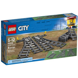Конструктор LEGO City Стрілочний перевід, 60238