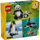 Конструктор LEGO Creator Дикі тварини: пандові, 31165