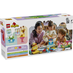 Конструктор LEGO DUPLO Town Гра з побудови тварин, 10472