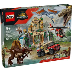 Конструктор LEGO Jurassic World Повітряна місія зі спинозавром і кетцалькоатлем, 76976