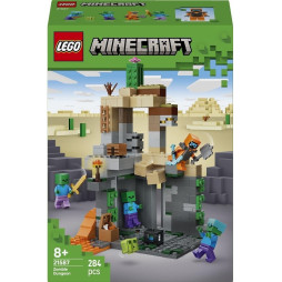 Конструктор LEGO Minecraft Підземелля зомби, 21587