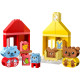 LEGO Конструктор DUPLO My First Повсякденні процедури: Час вечері й сну, (10414)
