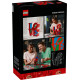 Конструктор LEGO ART LOVE | KIOSK для МАМ