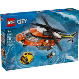 Конструктор LEGO City Гелікоптер берегової охорони, 60503-