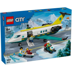 Конструктор LEGO City Літак швидкої медичної допомоги, 60465