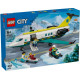 Конструктор LEGO City Літак швидкої медичної допомоги | KIOSK для МАМ