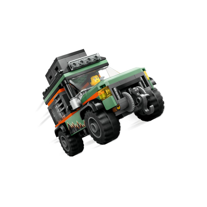 Конструктор LEGO City Позашляхова гірська вантажівка 4x4