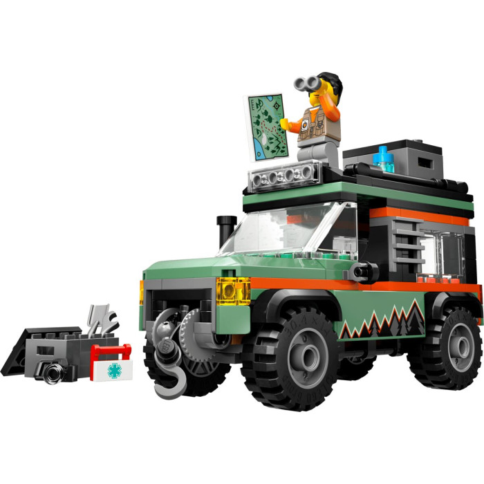 Конструктор LEGO City Позашляхова гірська вантажівка 4x4