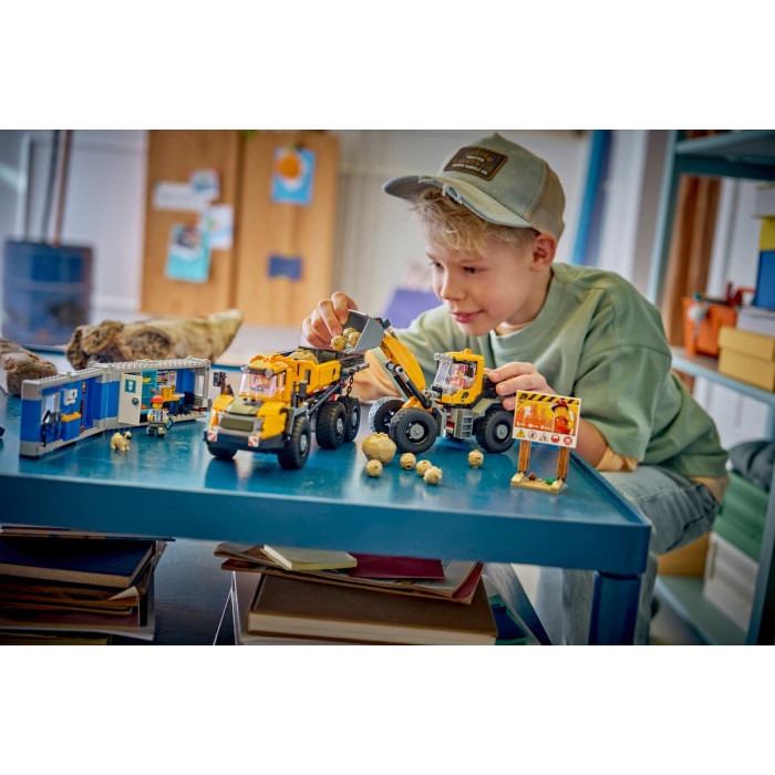 Конструктор LEGO City Самоскид і фронтальний ковшовий навантажувач