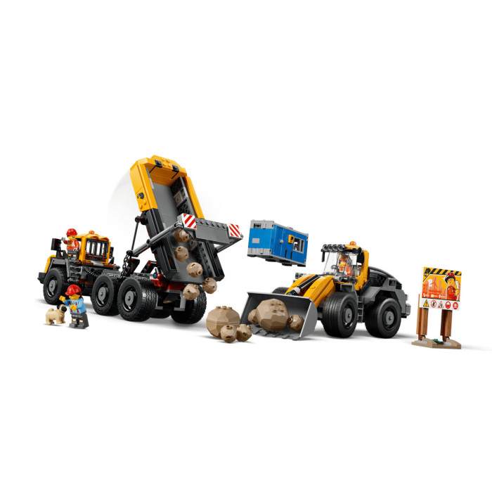 Конструктор LEGO City Самоскид і фронтальний ковшовий навантажувач
