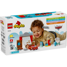 Конструктор LEGO DUPLO Disney Візит МакКвіна в гараж Дока, 10456