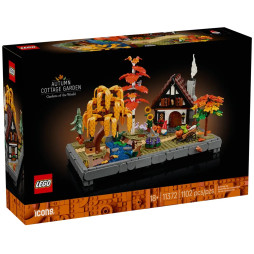 Конструктор LEGO Icons Осінній котеджний сад, 11372