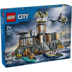 LEGO Конструктор City Поліцейський острів-в'язниця, (60419)
