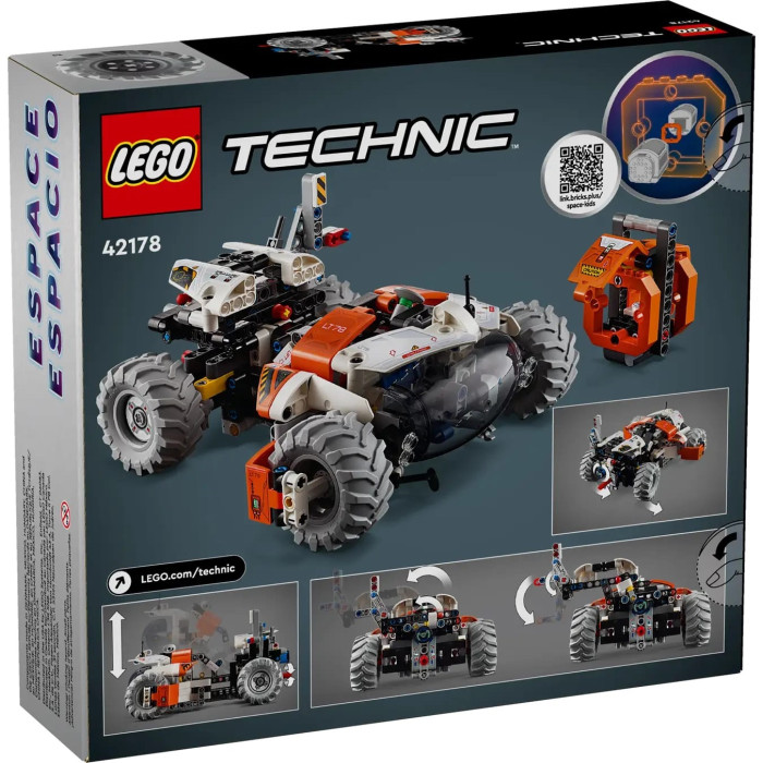 LEGO Конструктор Technic Космічний колісний навантажувач LT78, (42178)