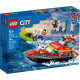 Конструктор LEGO City Човен пожежної бригади, 144 деталей (60373) | LEGO в Україні