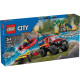 Конструктор LEGO City Пожежний позашляховик з рятувальним човном, 60412