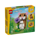 Конструктор LEGO Creator Чарівний хом'як з квіткою, 31376