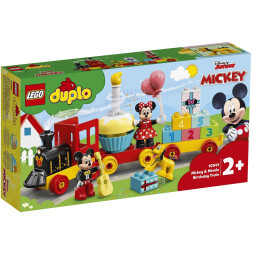 Конструктор LEGO DUPLO Disney Святковий поїзд Міккі і Мінні, 22 деталі (10941)