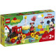 Конструктор LEGO DUPLO Disney Святковий поїзд Міккі і Мінні, 22 деталі (10941) | LEGO в Україні