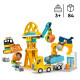 Конструктор LEGO DUPLO Town 3-в-1 Будівельний майданчик і техніка