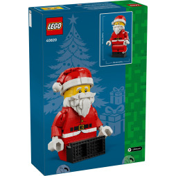 Конструктор LEGO Iconic Збільшена мініфігурка Санти