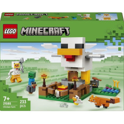 Конструктор LEGO Minecraft Куряча ферма, 21585