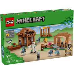 Конструктор LEGO Minecraft Напад викликача на село, 21596