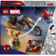 Конструктор LEGO Super Heroes Чоловік-павук vs. Примарний вершник на мотоциклі, 76335