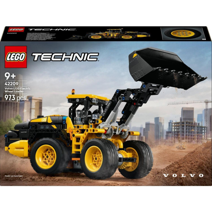 Конструктор LEGO Technic Колісний навантажувач Volvo L120 Electric, 42209 | KIOSK для МАМ
