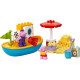 LEGO Конструктор DUPLO Peppa Pig Морська прогулянка Пеппи на човні, (10432)