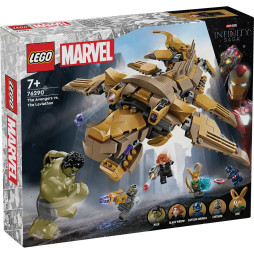 LEGO Конструктор Marvel Месники проти Левіафана, (76290)