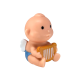 Іграшка для ванної Пупс Ivan (P7005) Funny Babies | Подарунки для немовлят