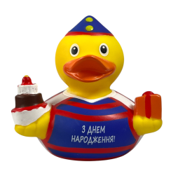 Іграшка для ванної День народження (1341) FunnyDucks