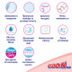 Трусики-підгузки Goo.N Plus для дітей (розмір 6(XXL), 13-25кг, 28шт)