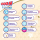 Підгузки Goo.N Premium Soft для дітей (розмір 3(M), 5-9 кг, 64 шт)