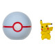 Ігровий набір POKEMON W13 - ПІКАЧУ В ПОКЕБОЛІ (ігрова фігурка, покебол), PKW2664