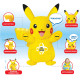Інтерактивна м'яка іграшка POKEMON - ПІКАЧ (світло, звук, 25 cm), арт. PKW4185