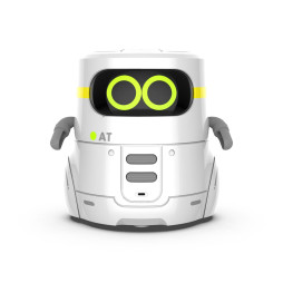 Розумний робот із сенсорним керуванням та навчальними картками - AT-ROBOT 2 (білий, озвуч.укр), арт. AT002-01-UKR